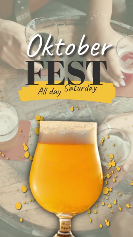 OKTOBERFEST at 3 seconds