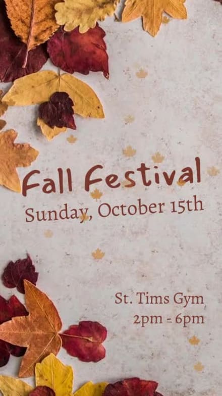 FALL FESTIVAL at 3 seconds