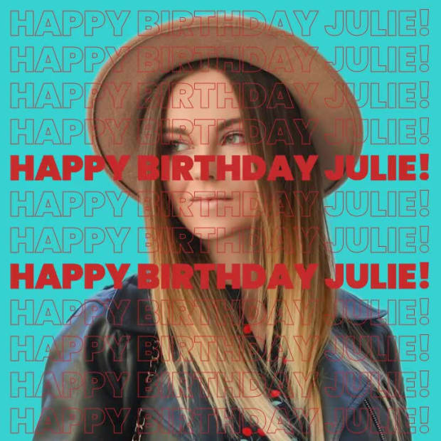 BIRTHDAY GREETING at 3 seconds