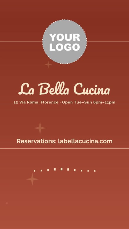 LA BELLA CUCINA at 28 seconds