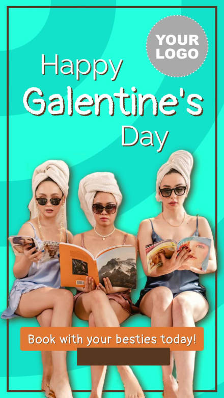 GALENTINE'S DAY at 3 seconds