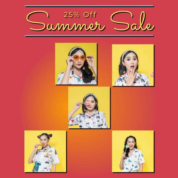 SUMMERY SQUARES at 3 seconds