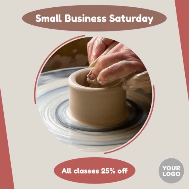 SMALL BIZ SATURDAY at 3 seconds