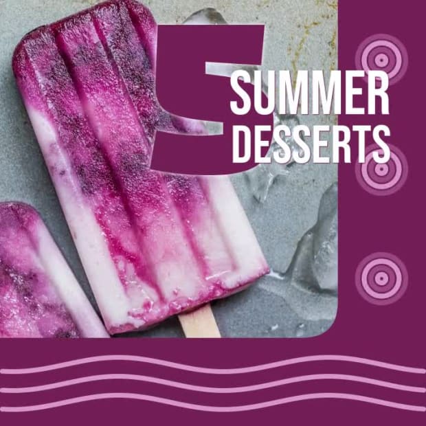 5 SUMMER DESSERTS at 3 seconds