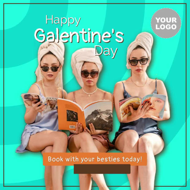 GALENTINE'S DAY at 3 seconds