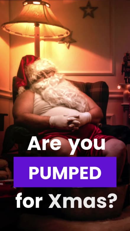 ARE YOU PUMPED? at 3 seconds