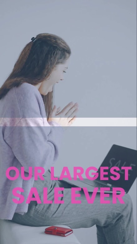 BIG SALE at 3 seconds