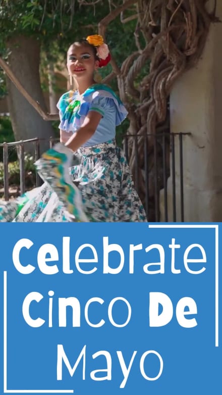 CELEBRATE CINCO DE MAYO at 3 seconds