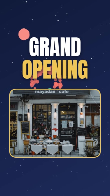 FIREWORKS GRAND OPENING at 3 seconds