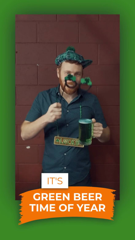 GREEN BEER II at 3 seconds