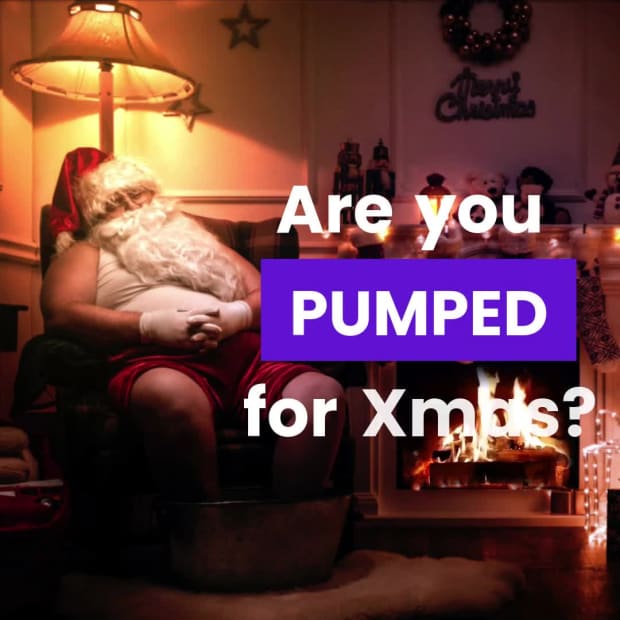 ARE YOU PUMPED? at 3 seconds