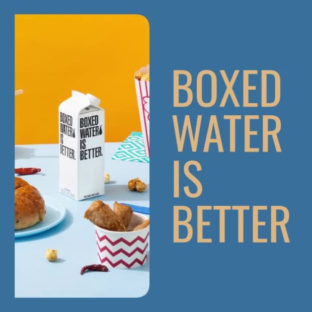 BOXED WATER IS BETTER at 3 seconds
