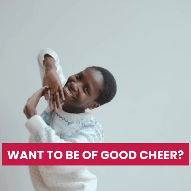 BE OF GOOD CHEER at 3 seconds