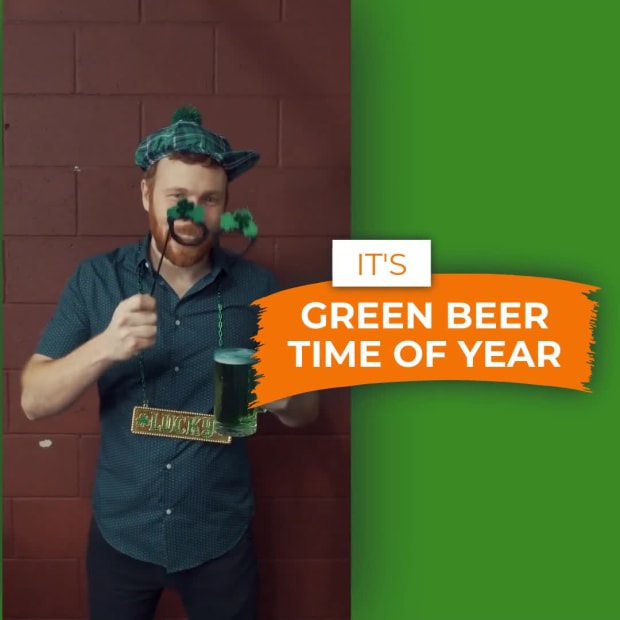 GREEN BEER II at 3 seconds