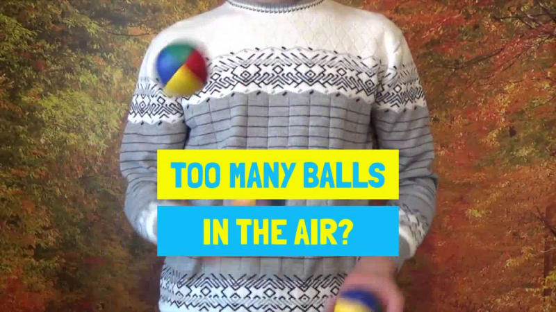 WHY JUGGLE at 3 seconds