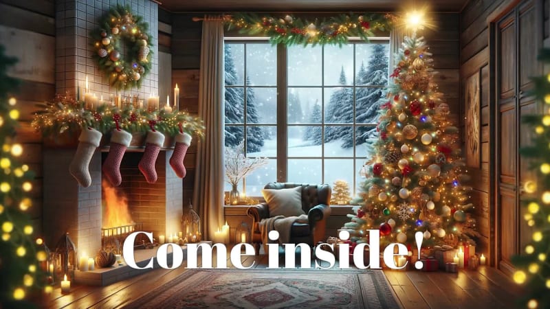 COME INSIDE at 3 seconds