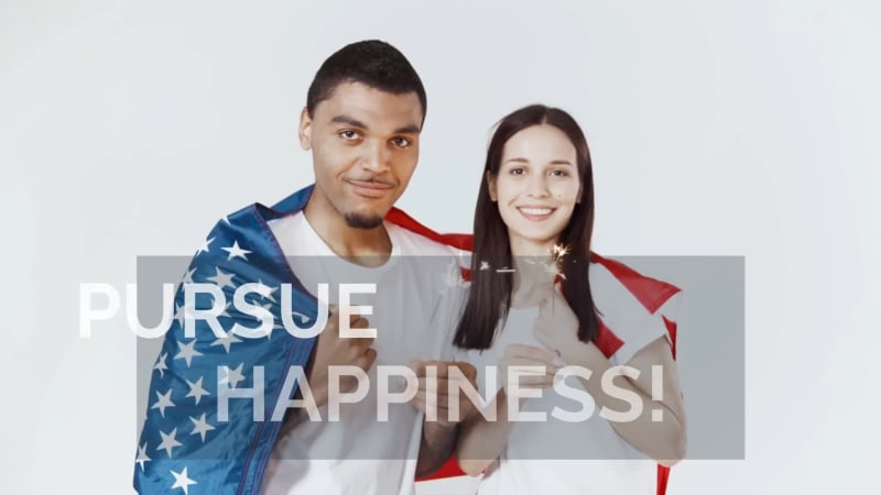 PURSUE HAPPINESS at 3 seconds