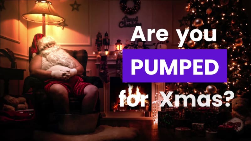 ARE YOU PUMPED? at 3 seconds