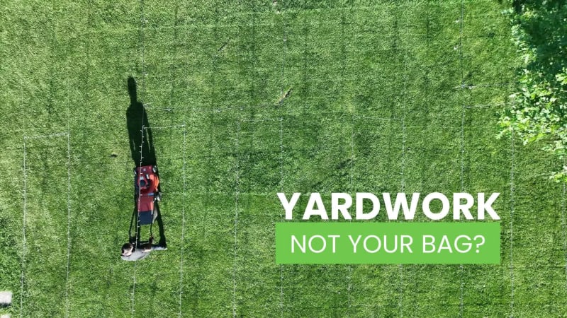 YARD WORK at 3 seconds