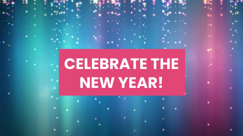 NEW YEAR'S AD at 3 seconds