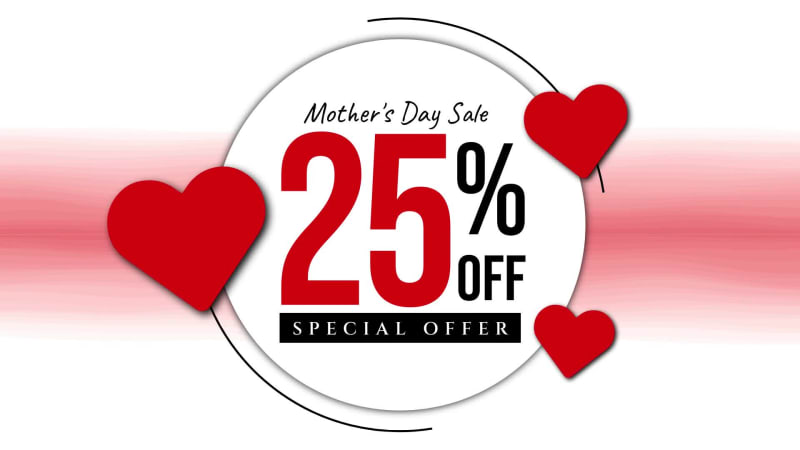 MOTHER'S DAY OFFER at 3 seconds