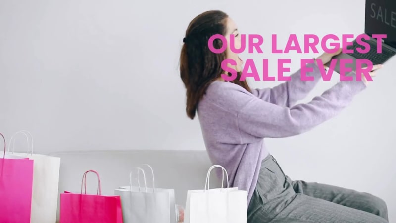 BIG SALE at 3 seconds