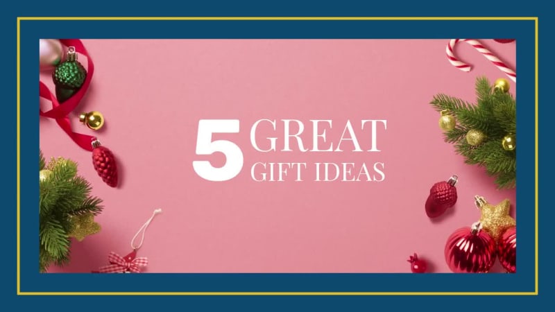 5 GREAT GIFT IDEAS at 3 seconds