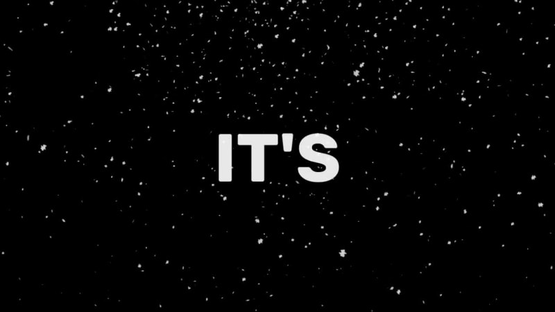 COLD OUTSIDE at 3 seconds