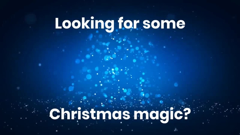 CHRISTMAS MAGIC at 3 seconds