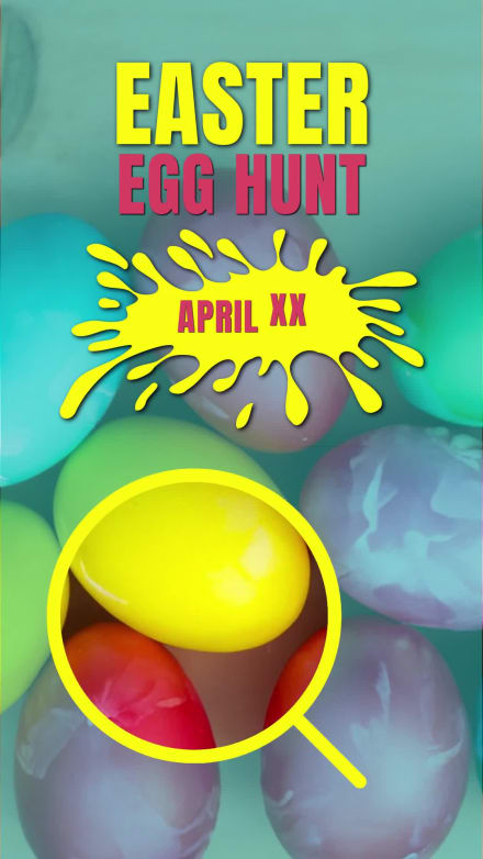 EASTER EGG HUNT at 4 seconds