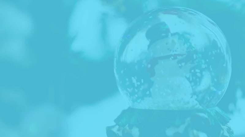 SNOW GLOBE CARD at 4 seconds