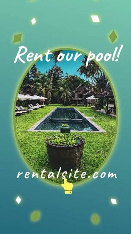 POOL RENTAL at 4 seconds