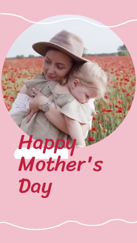 HAPPY MOTHER'S DAY at 4 seconds