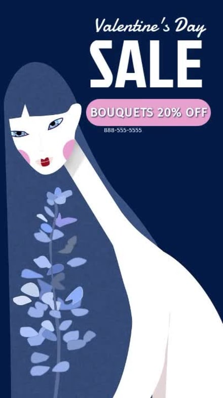 BOUQUET SALE at 4 seconds