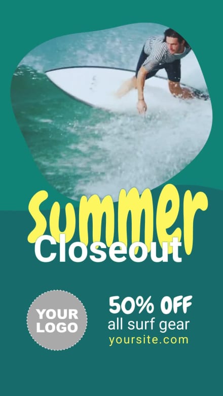 SUMMER CLOSEOUT at 4 seconds