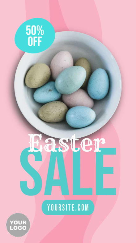 EASTER SALE at 4 seconds