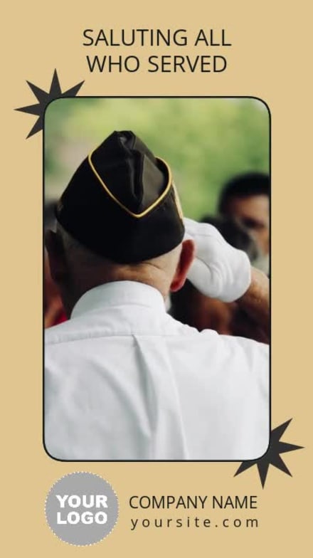 SALUTING at 4 seconds