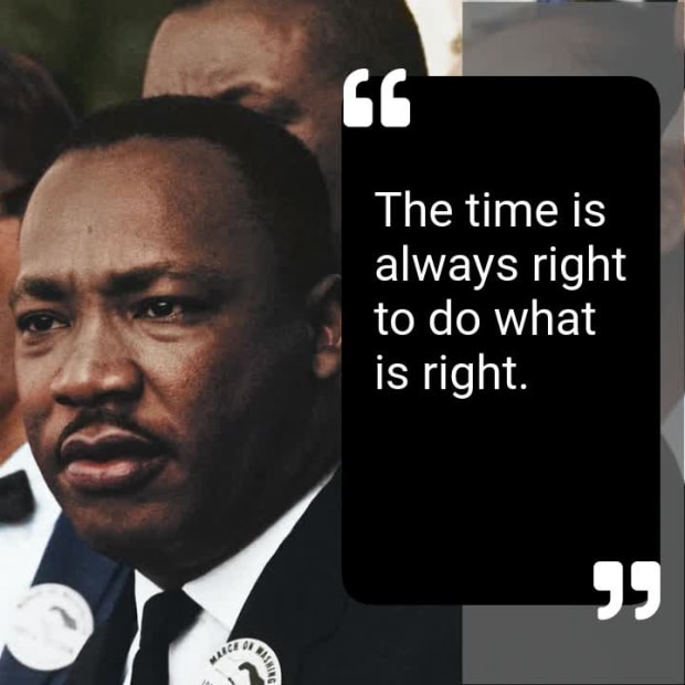 MLK DAY at 4 seconds