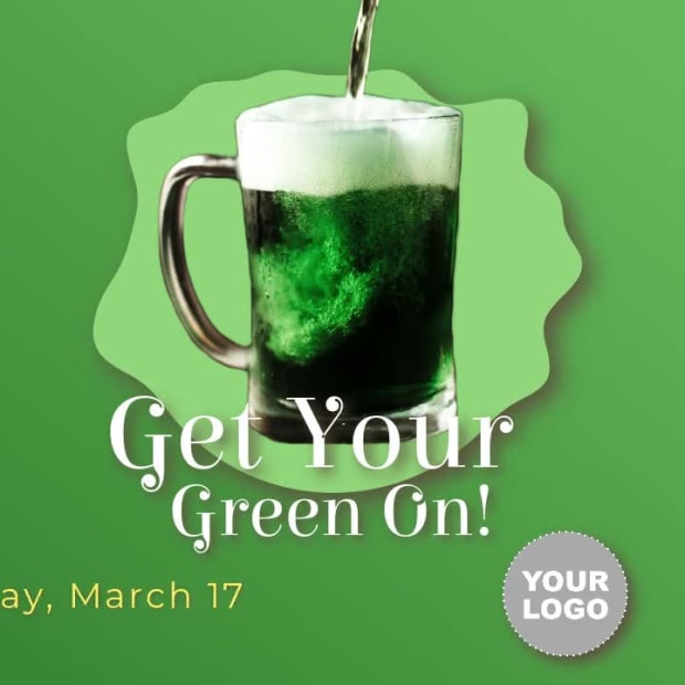 GET YOUR GREEN ON at 4 seconds