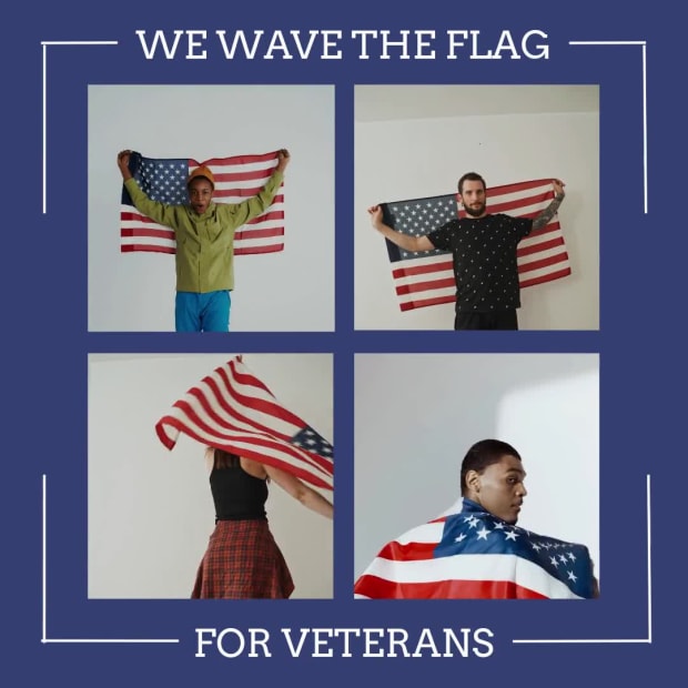 WAVE THE FLAG at 4 seconds