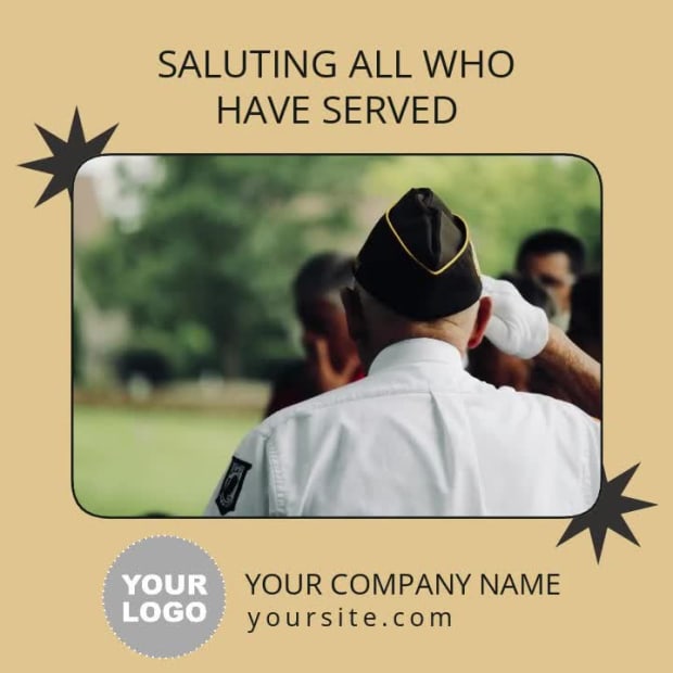 SALUTING at 4 seconds