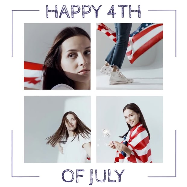JULY 4TH CELEBRATIONS at 4 seconds