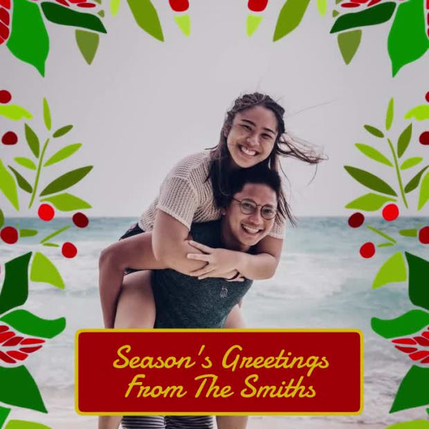 SEASON'S GREETINGS CARD at 4 seconds