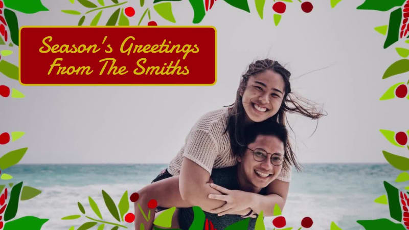 SEASON'S GREETINGS CARD at 4 seconds