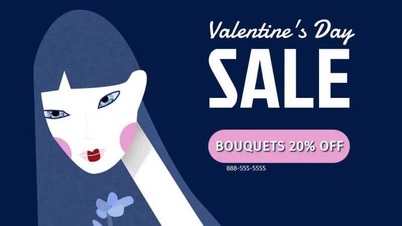BOUQUET SALE at 4 seconds