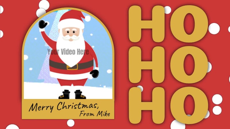 HO HO HO at 4 seconds