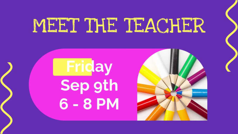 MEET THE TEACHER at 4 seconds