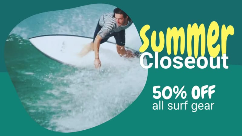 SUMMER CLOSEOUT at 4 seconds
