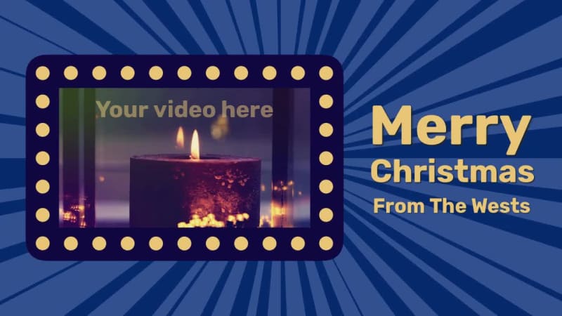 MERRY CHRISTMAS at 4 seconds
