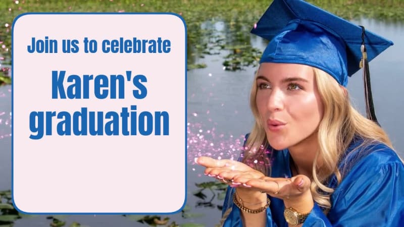 GRADUATION PARTY at 4 seconds